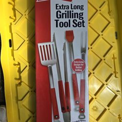 Budweiser Extra Long GRILLING SET NEW 