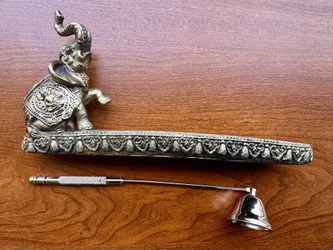 Incense Holder & Candle Snuffer Set – Elegant & Functional!