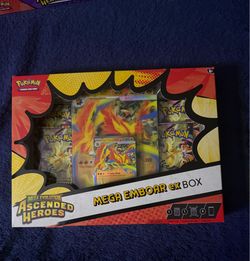 Ascended Heroes Mega Emboar ex Box (ASC)