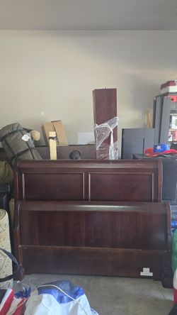 Queen Sleigh Bed Frame