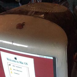 RARE Vintage 2000 APPLE iMac RED Model M5521