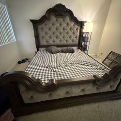 King size bed frame