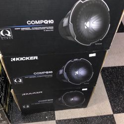Kicker CompQ 10 On Sale For 249.99