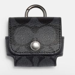 Authentic Coach Earbud Case