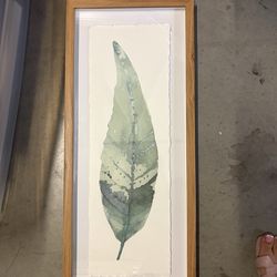 Leaf painting