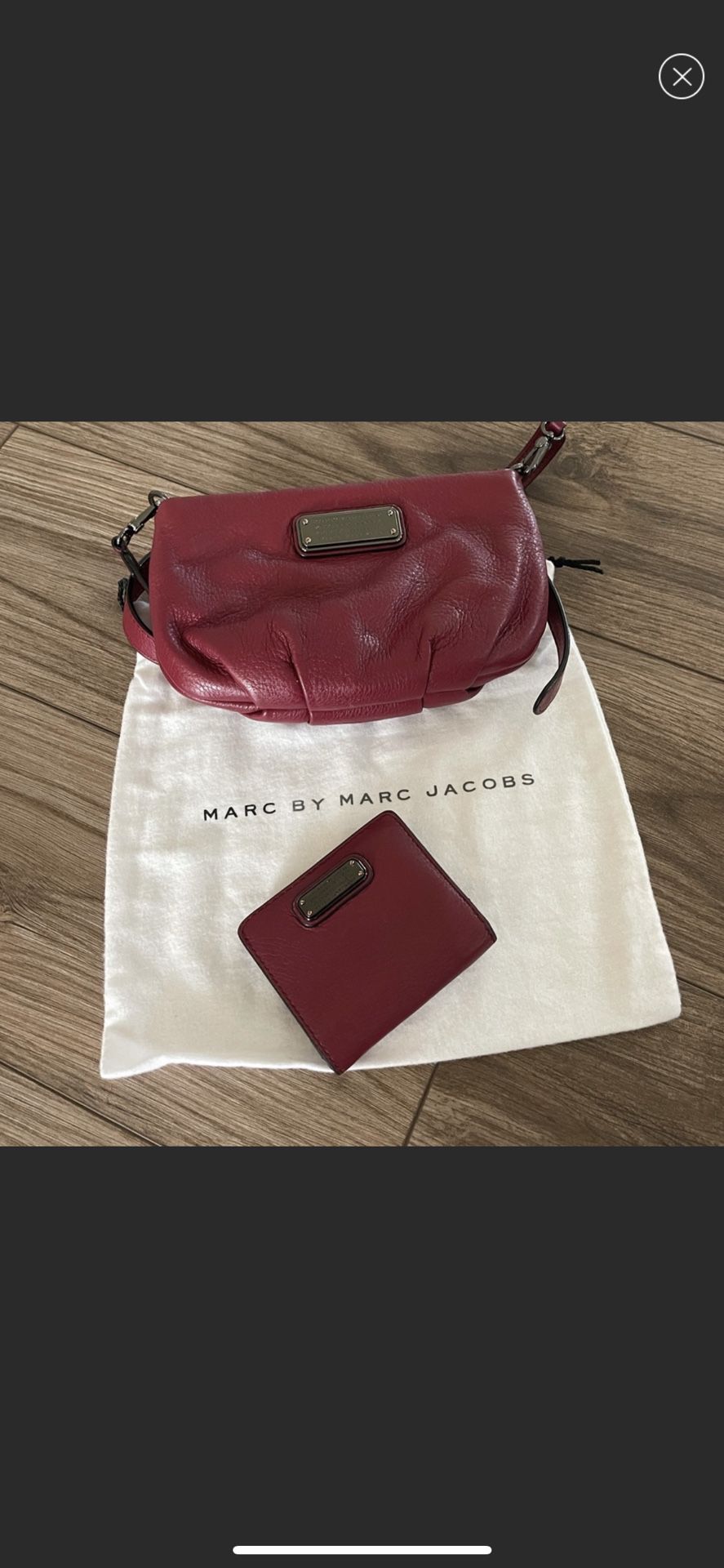 Marc Jacobs Set Wallet And Purse