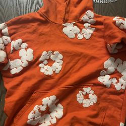 Orange Denim Tears Hoodie 