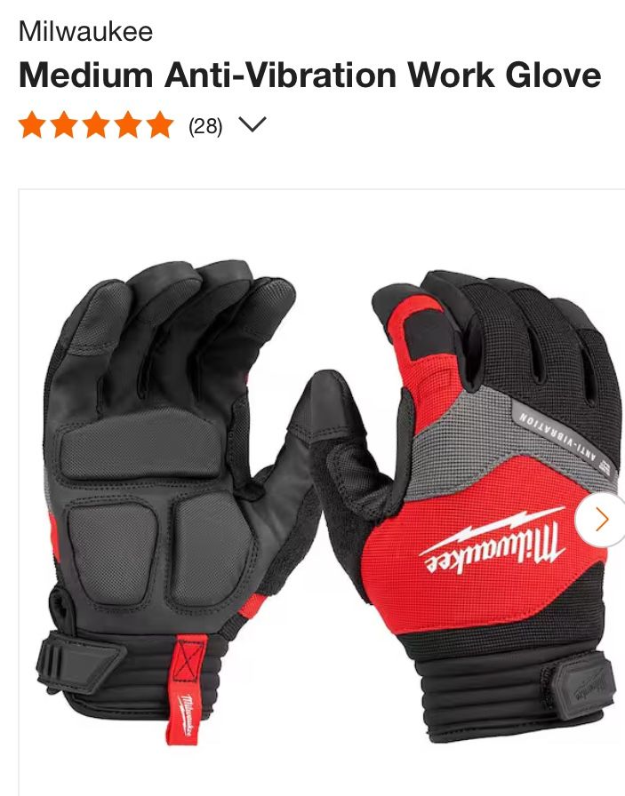 Milwaukee Anti-Vibration Work Glove