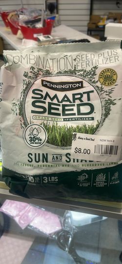 Pennington Smart Seed Sun and Shade Grass Seed + Fertilizer