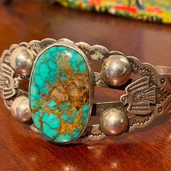 Vintage Turquoise Bracelet 