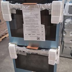 GE
27 in. Smart Double Electric Wall Oven with Self Clean in Stainless Steel NEW OPEN BOX ITEM