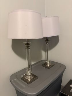 Two lamps $50 each