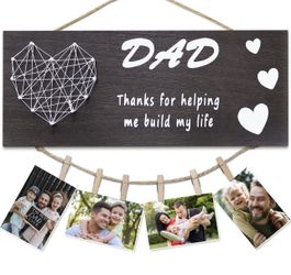 Unique Picture Frame - Dad Gift from Daughter, Son, Kids
