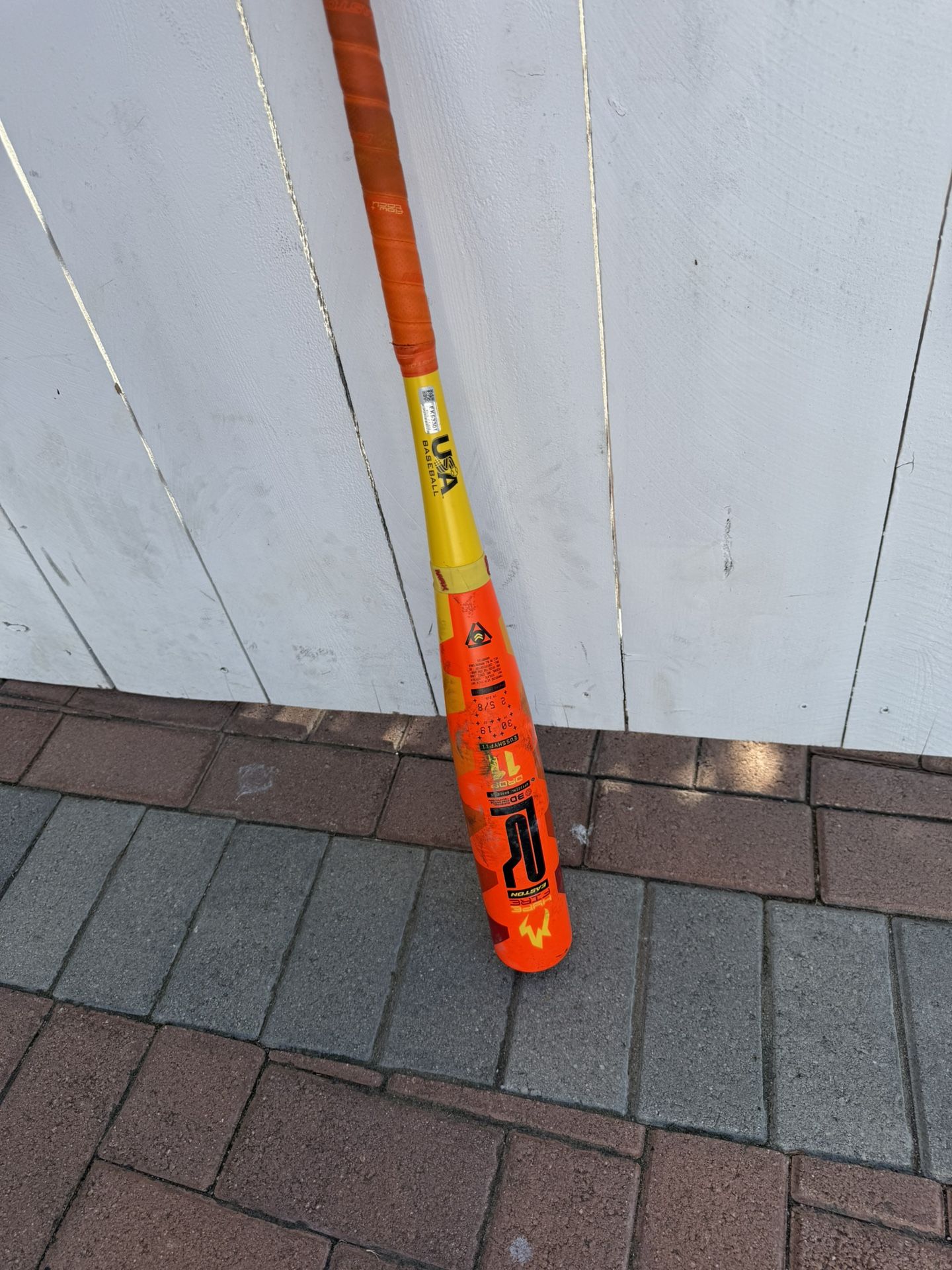 Easton hypefire baseball bat