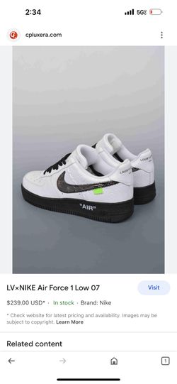 LV-Nike Air Force1 Low