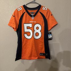  WOMEN VON MILLER DENVER JERSEY TAGS ON 