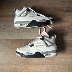 Air Jordan 4 Retro GS ‘White Cement’ 2025
