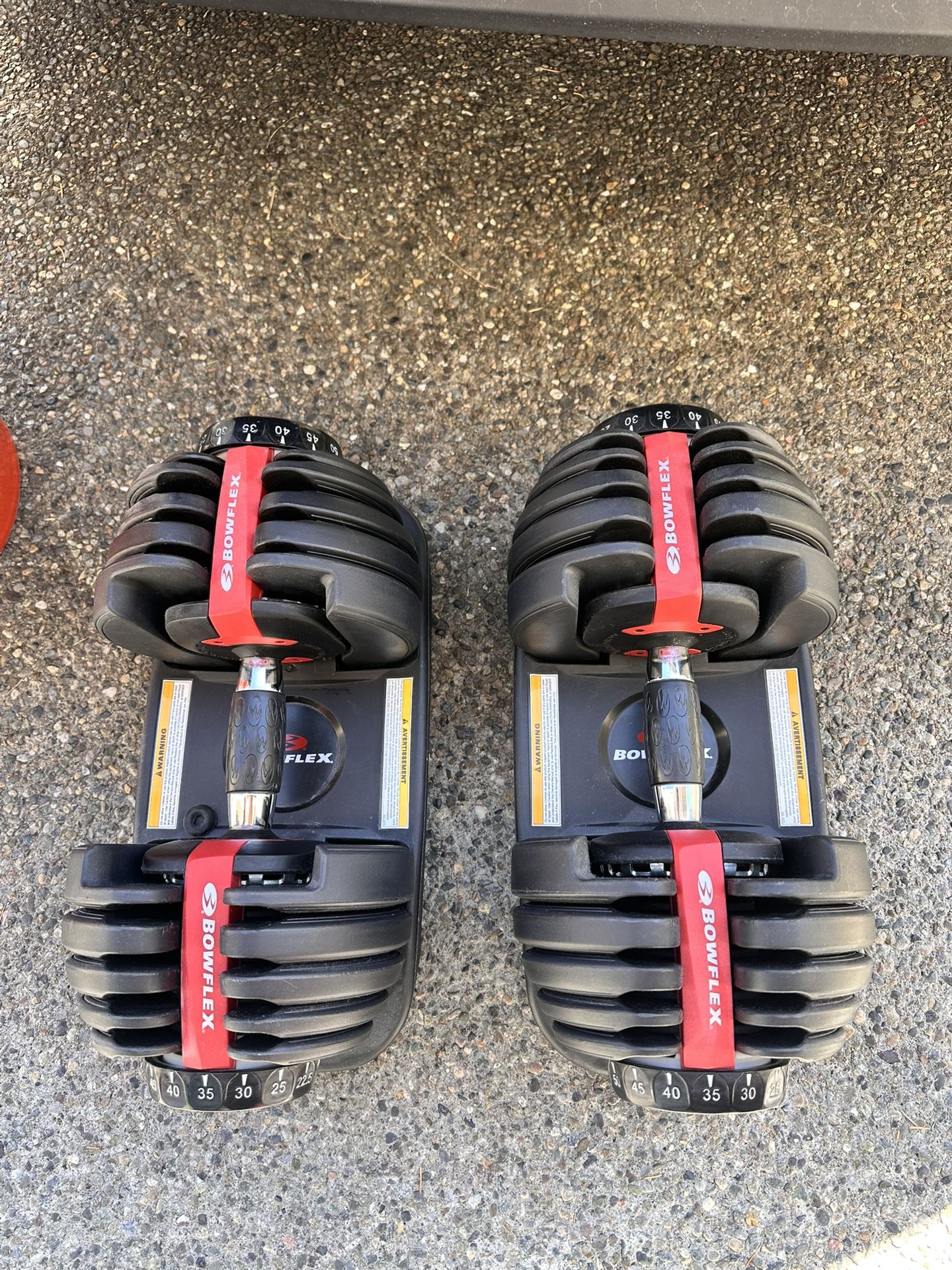 Bowflex Adjustable Dumbbells