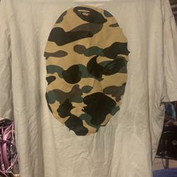 Men Bape 1st Camo Bape Shirt White 