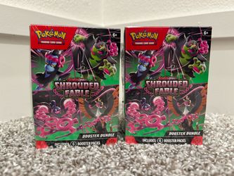 Pokémon Scarlet & Violet Shrouded Fable Booster Bundle x2