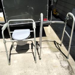 Commode Chair And Walker