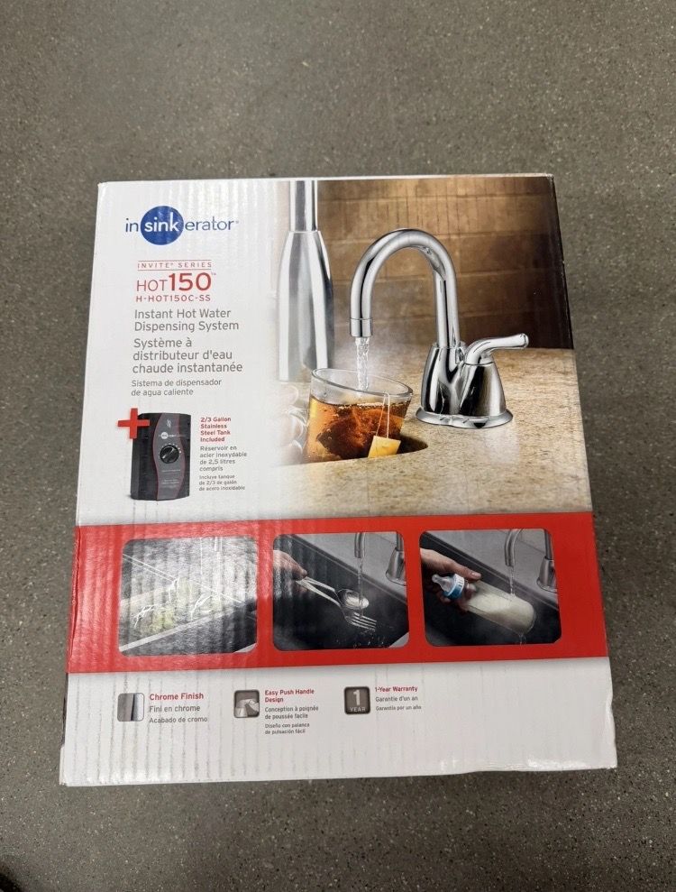 InSinkErator® Invite HOT150 Instant Hot Water Dispenser System