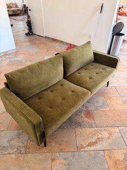 Small Green Couch