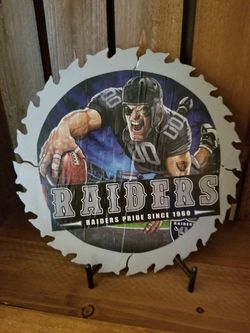 Raiders Decorative Saw Blade