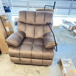 Brown Microfiber Recliner 