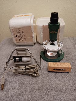 Bausch & Lomb Microscope 100x Vintage Elementary Student 