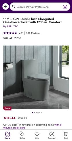 Brand New Toilet