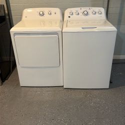 Ge Washer Dryer Top Loader Very Standard With Agitator 