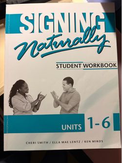 Signing naturally work book