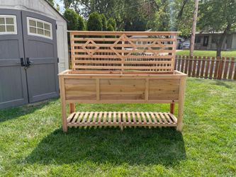 Beautiful, custom cedar planters Beautiful, custom cedar planters