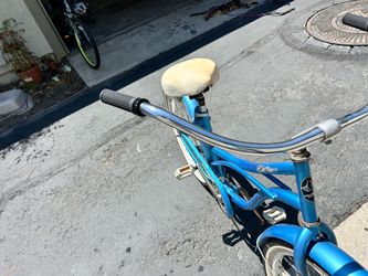 Blue bike
