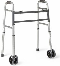 Medline Heavy-Duty Bariatric Folding Walker #1022T T7-2