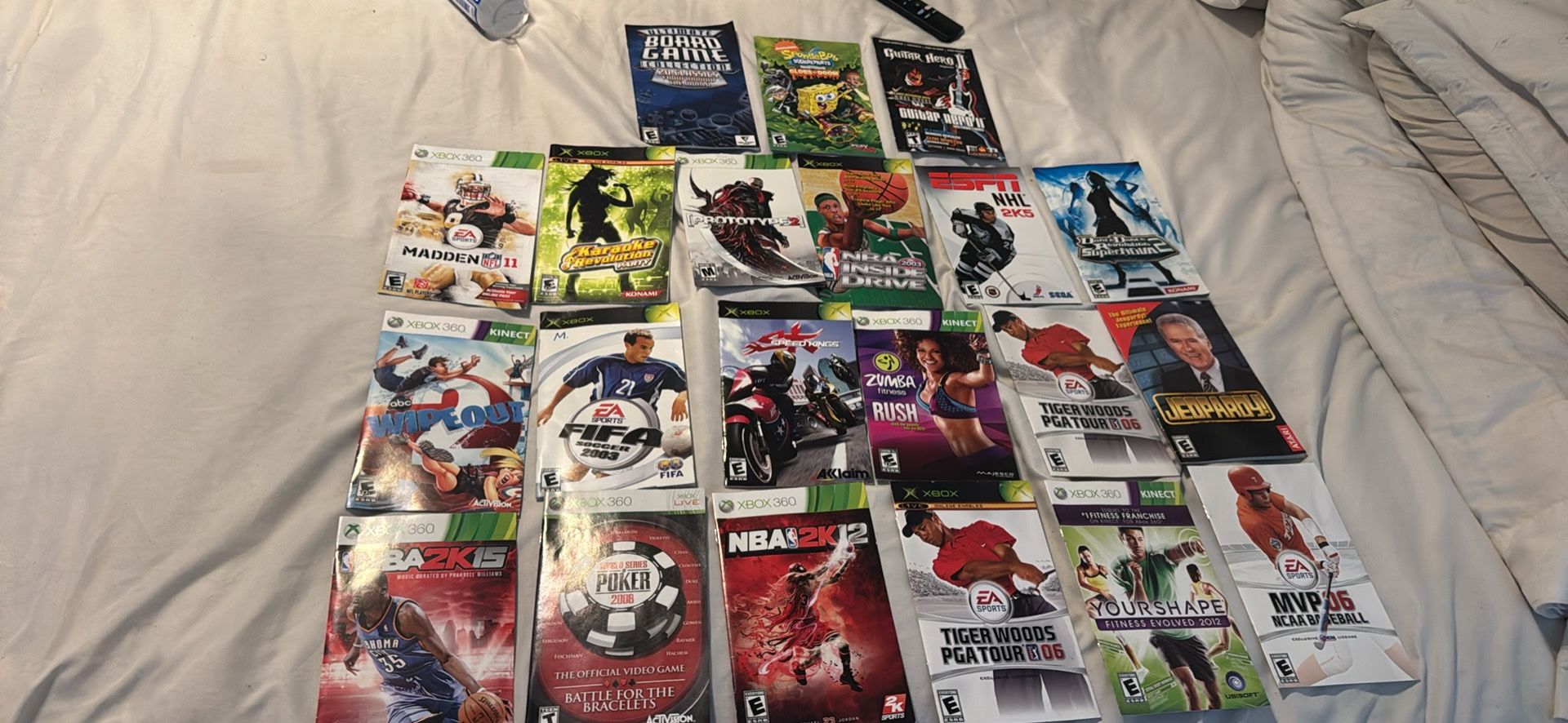Mix Manuales Xbox Xbox 360, PS2