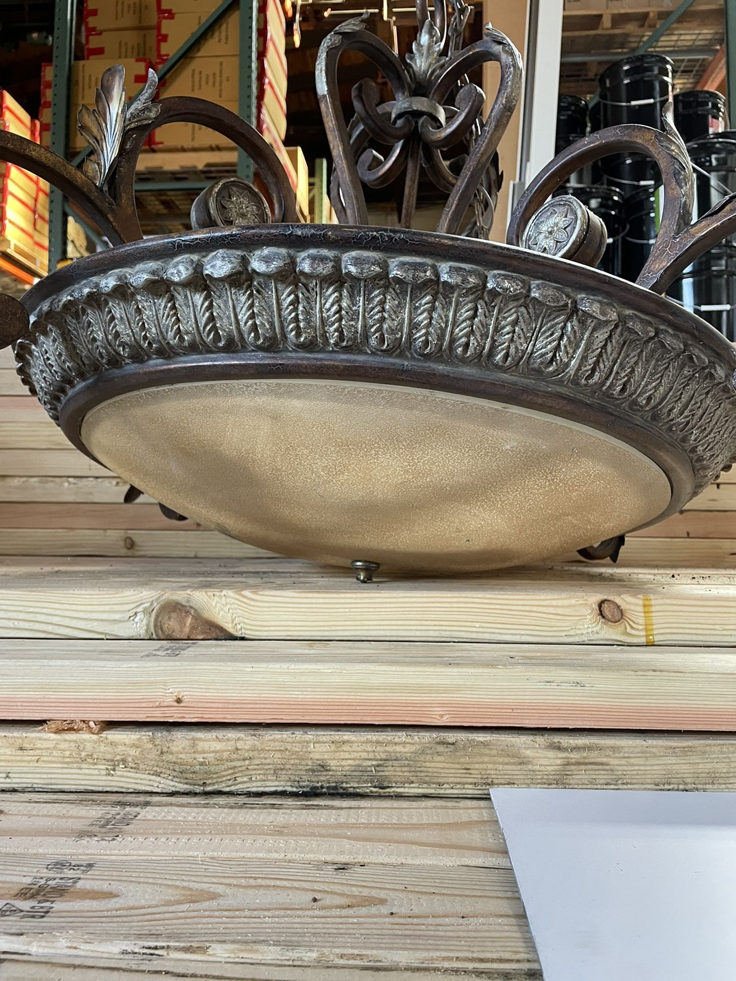 Glass Light Fixture
