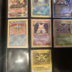 Vintage Pokemon Cards Collection 