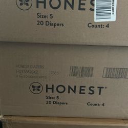 Diapers! 160 Honest Diapers Total 