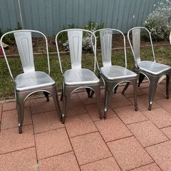 Nice Gray Dining Chairs ( Indoor Or Outside 