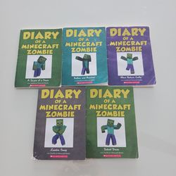 Diary Of A Minecraft Zombie Book Bundle 1-5