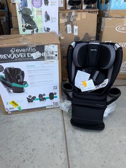 NEW! Evenflo Revolve 360 Extend all-in-one convertible car seat