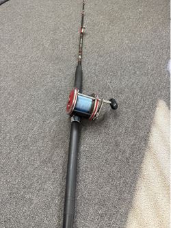 Penn senator 4/0 trolling rod and 114h reel
