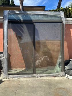 Vintage Retro Aluminum Sliding Window