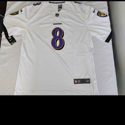 Brand New NFL Nike On Field Lamar Jackson Jersey