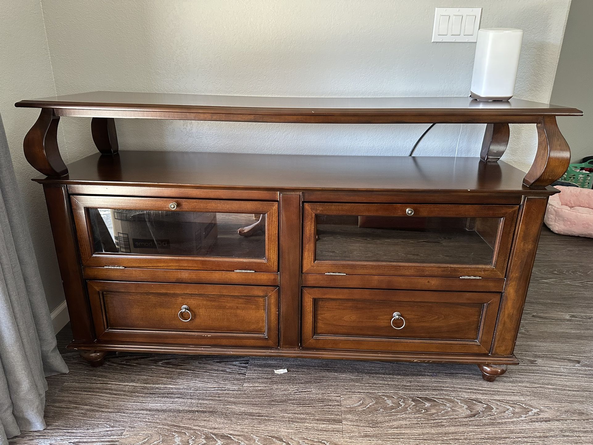 Solid Wood Tv Stand