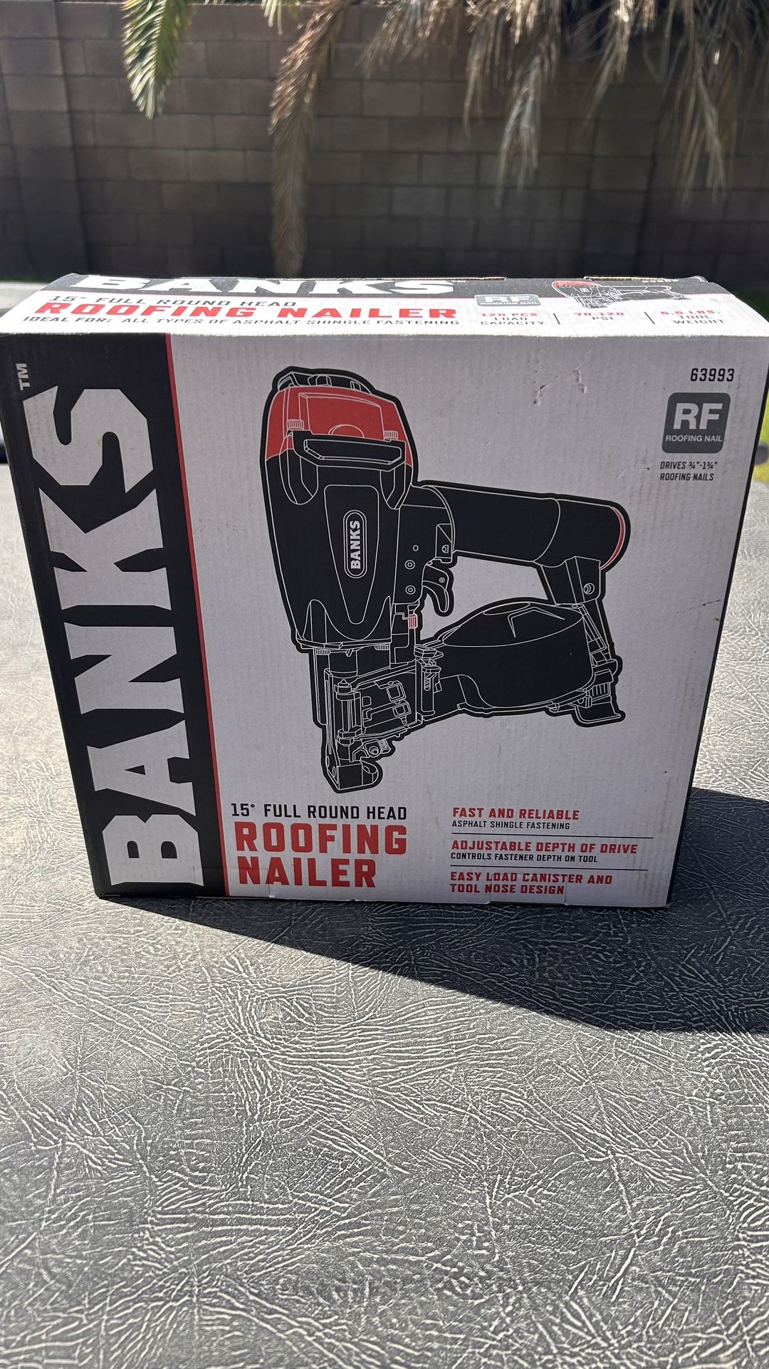 Like New Banks Roofing Nailer