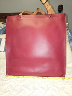 Red Tumi Tote