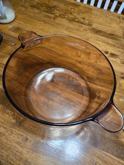 Corning Vision Amber Glass Skillet Pan